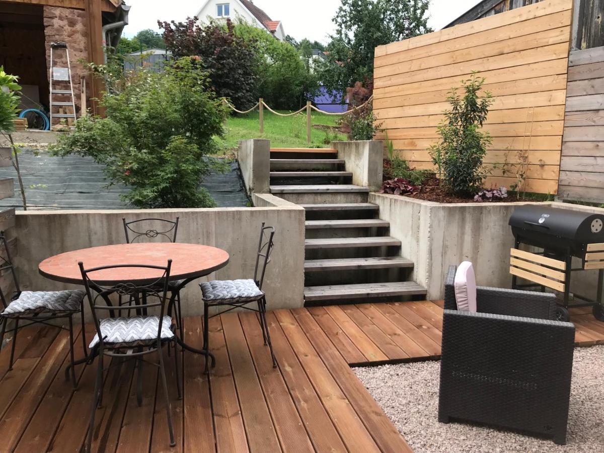 Villa Au Petit Randonneur Neubois Esterno foto